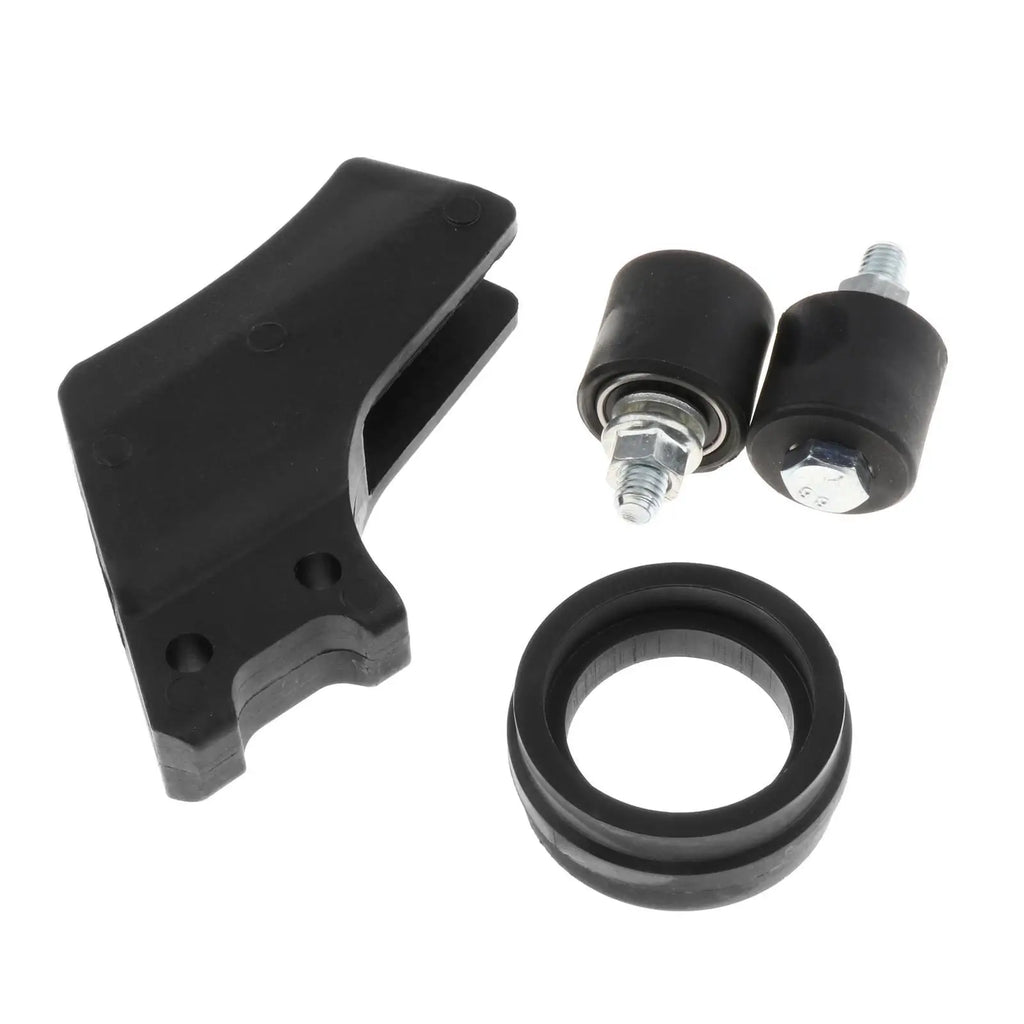 ATV Chain Guide Slider Roller Black ABS Set Atv Accessory Go Kart Axles Kit for Yamaha Banshee Y - Automotive LED Light