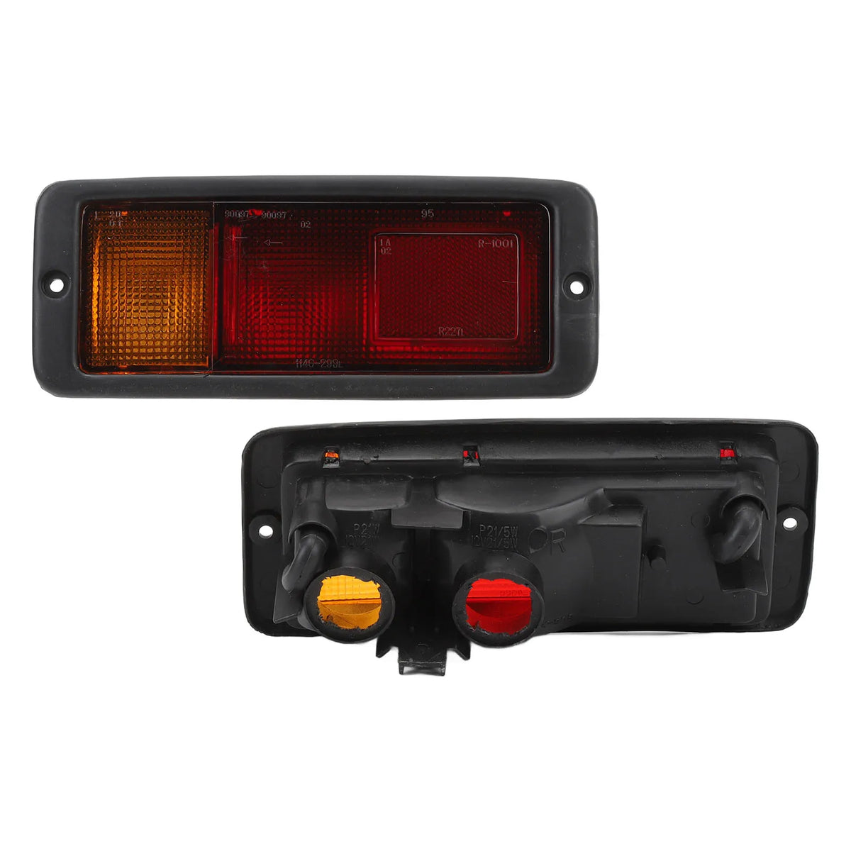 1 Pair Car Rear Bumper Fog Light Set MR124964 Tail Bumper Fog Lamp Replacement for Pajero Monter - Canbus LED Car Light