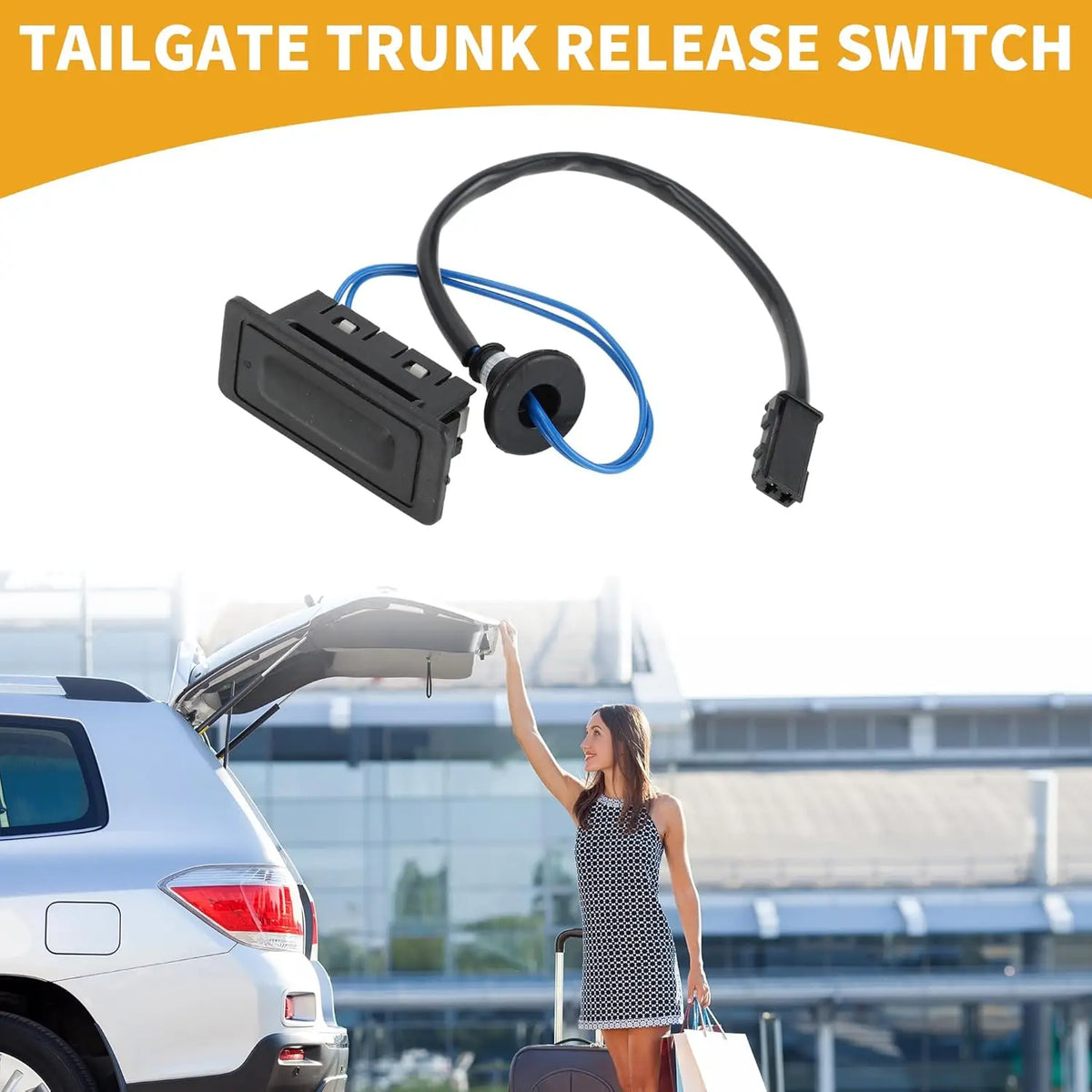 For Chevrolet Sonic Sedan Aveo Captiva 2012-2020 Tailgate Opening Switch Liftgat for Chevrolet 2012-2020 - Automotive LE