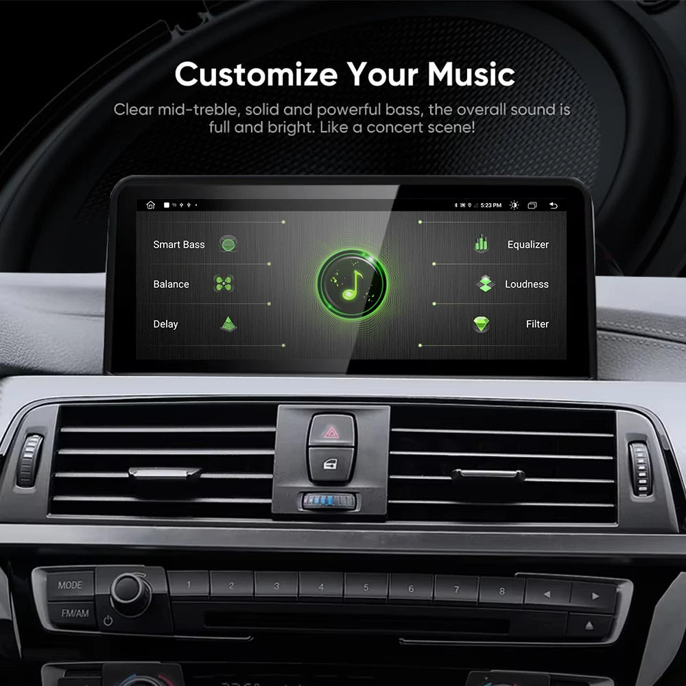 10.25inch Car Multimedia Display Screen Android For BMW 3 - 4 Series F30 F31 F32 F33 F34 F