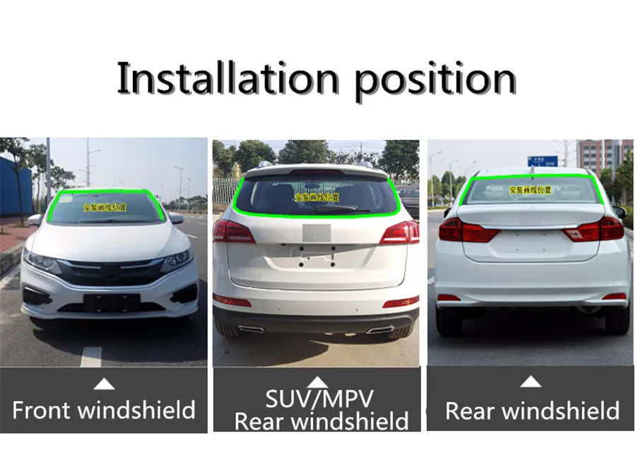 9M Rubber Seal Car Front Rear Windshield Sunroof Waterproof Dustproof Edge Strip Trim Univ