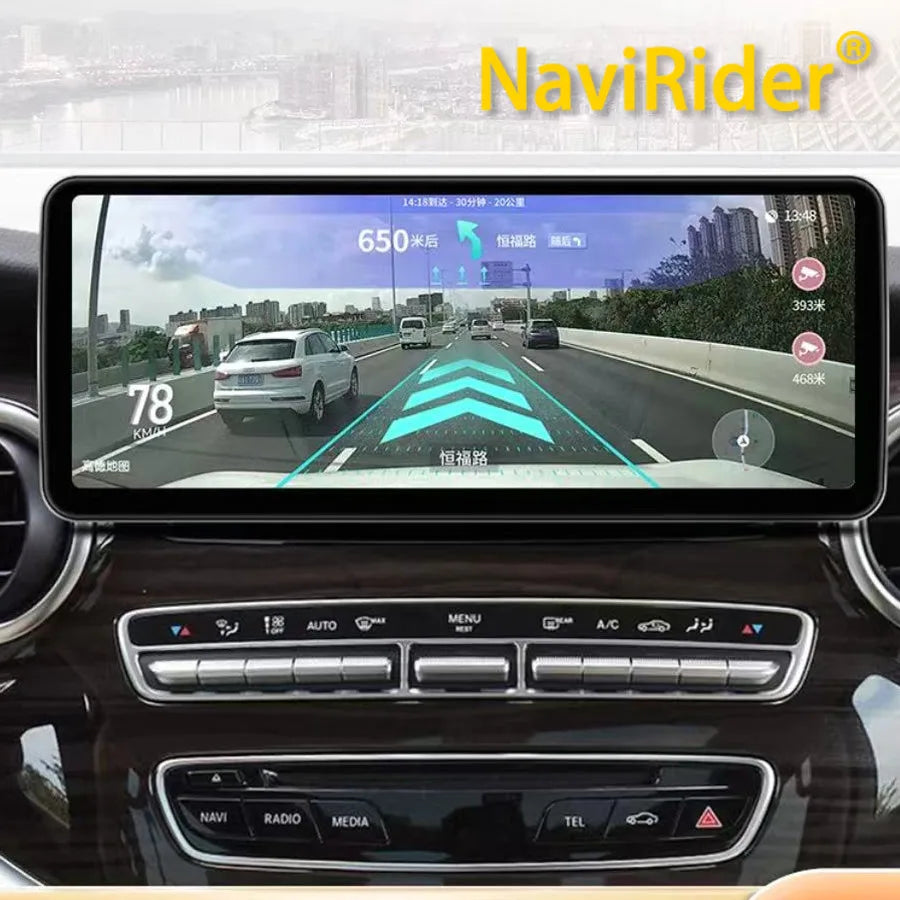 2400x960P 12.8inch Screen For Mercedes BENZ V-Class W447 V260 V250 V220 Android15 Car Mult | AUTOKITSHOP