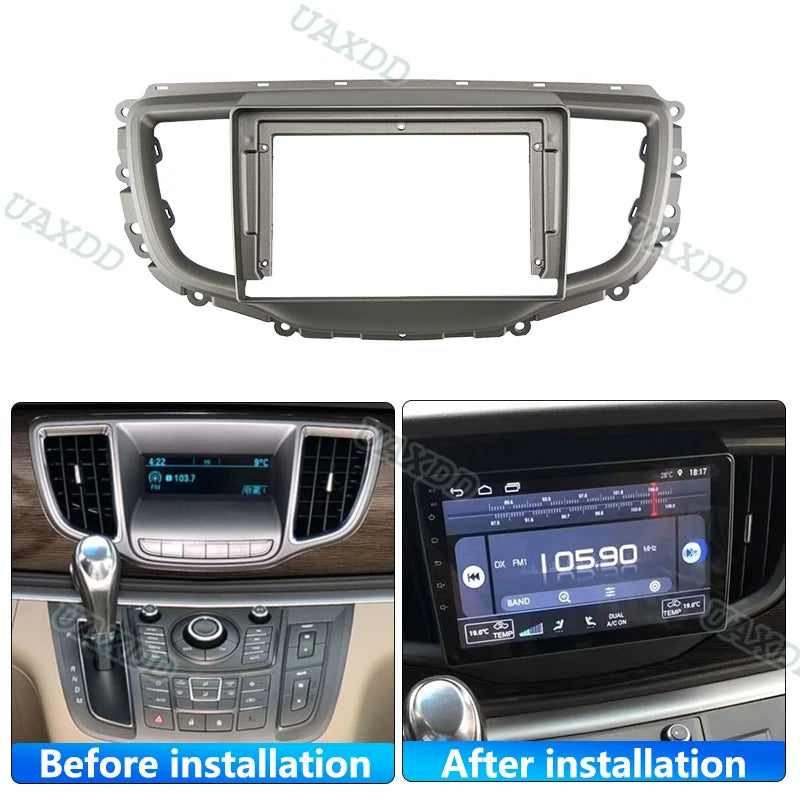 9inch Dashboard Mount Panel Kit Car Radio Bezel CD Frame for Buick GL8 2010-2013 Car Multi
