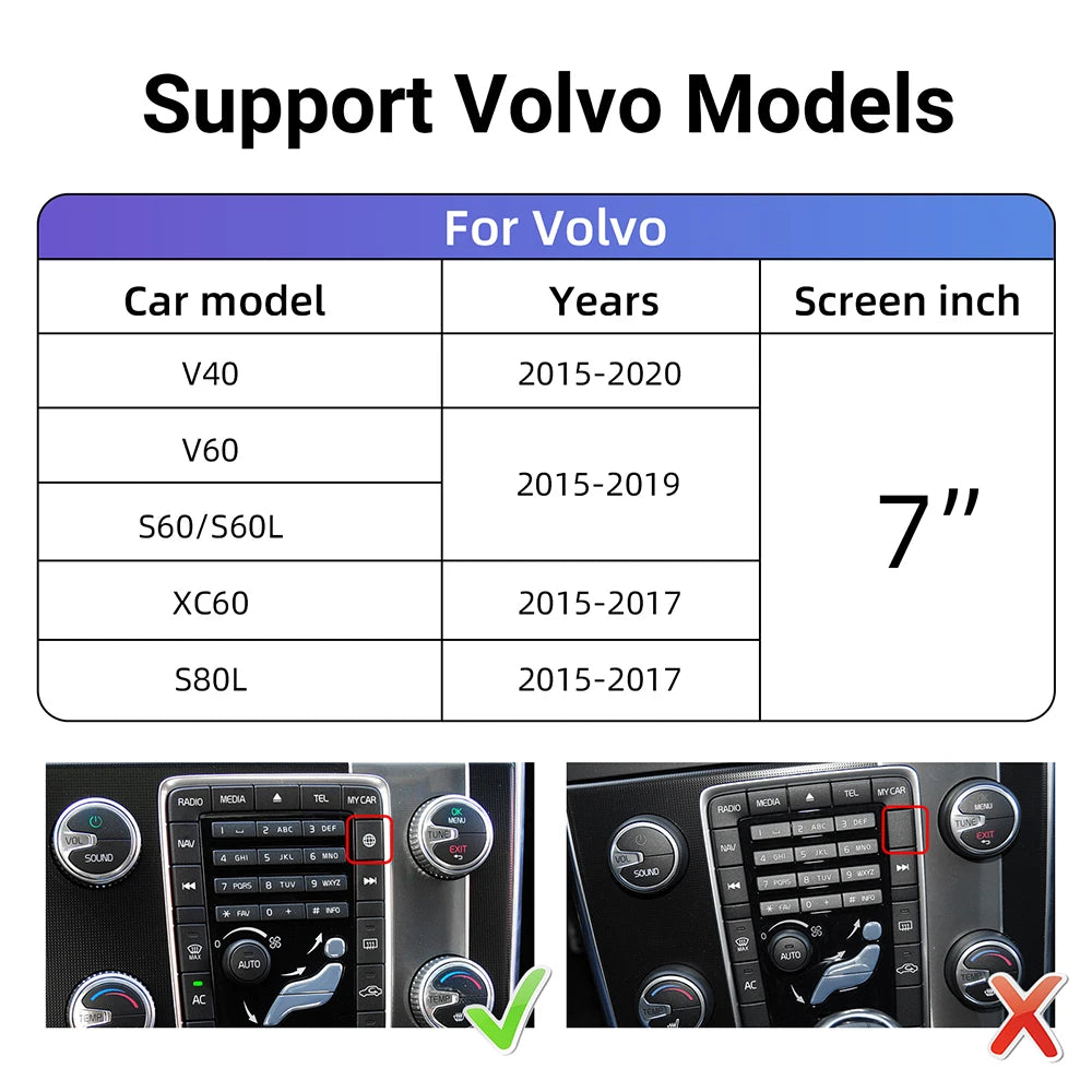 ANYFAR New Wireless Carplay Android Auto Module For Volvo S60 S80 XC60 V60 V40 2015-2018 S | AUTOKITSHOP