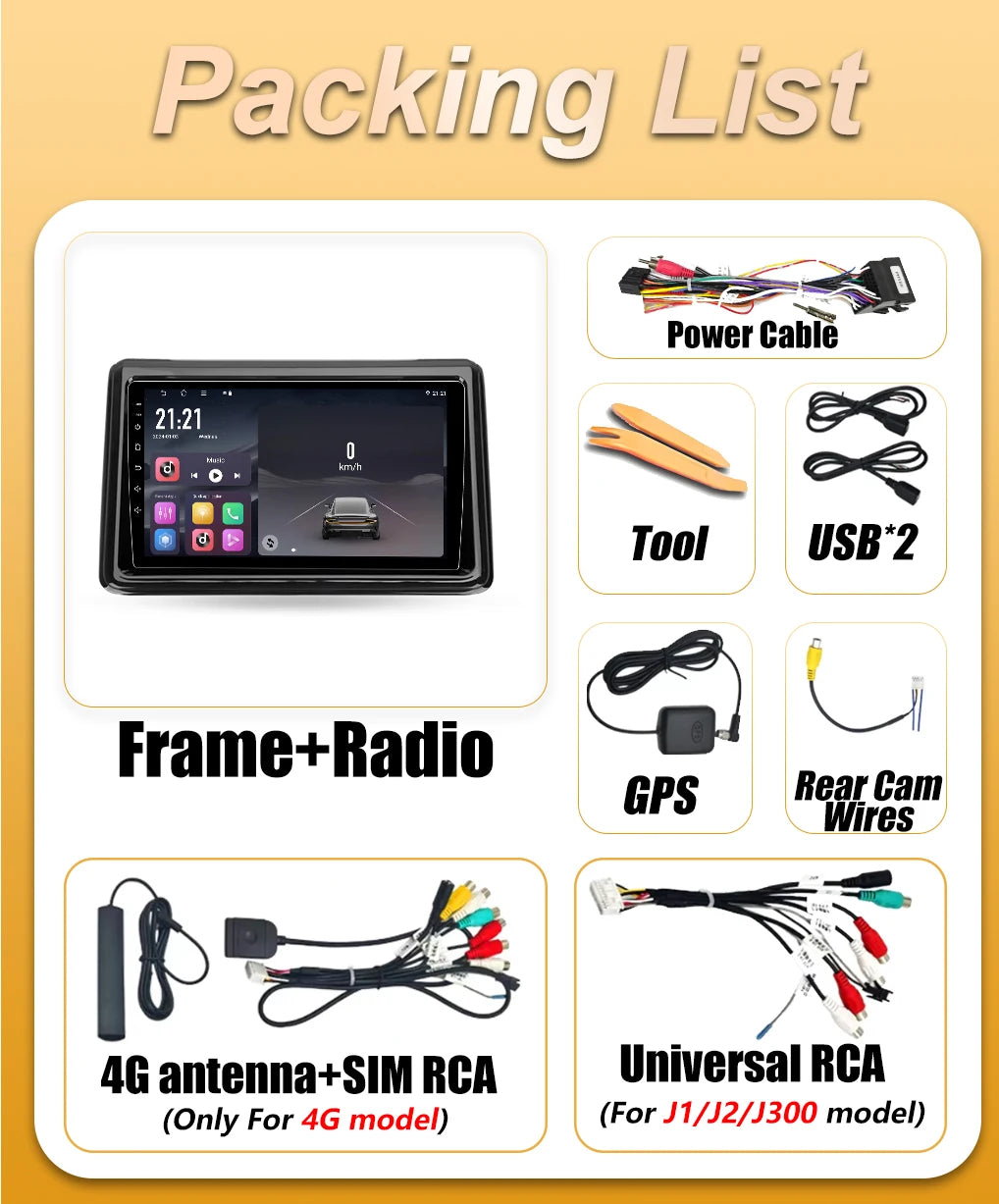 Android 16 Auto Car Radio For Toyota Noah Voxy R80 2014 2015 2016 2017 2018 -2021 Video Mu | AUTOKITSHOP