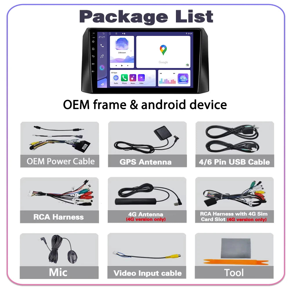Android 16 For UAZ Patriot 3 2016 2017 2018 2019 - 2021 Android Auto Car Multimedia GPS St