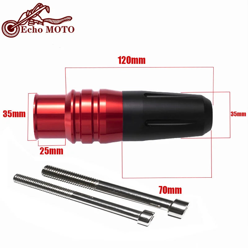 For Yamaha YZFR3 YZF R3 2015 2016 2017 2018 2019 2020 Accessories Motorcycle Aluminum Crash Pads - Automotive LED Light