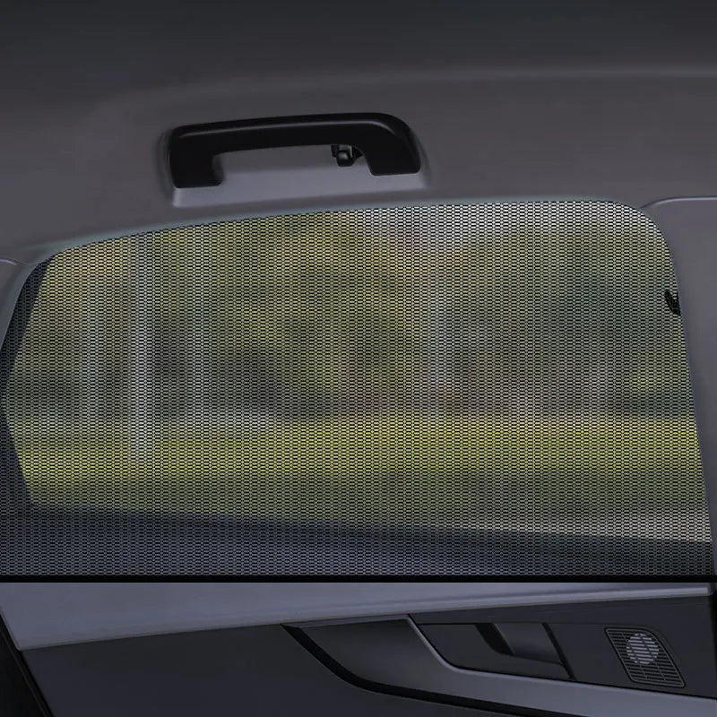Car Sunshade Curtains Anti-UV Side Window Shades Car Curtains Nti-mosquito Mesh Net Protection R - Automotive LED Light