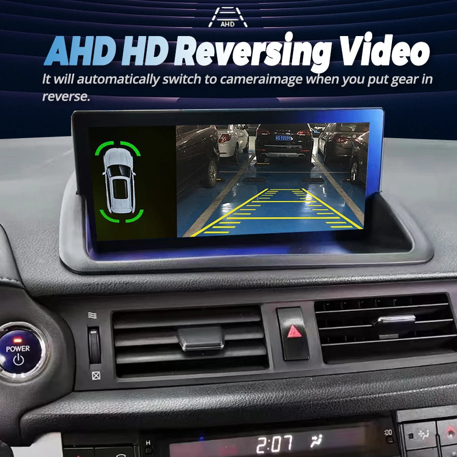 For Lexus CT200 CT200h 2011- 2019 Touch screen GPS Car Multimedia Auto 360 Camera 10.25" A | AUTOKITSHOP