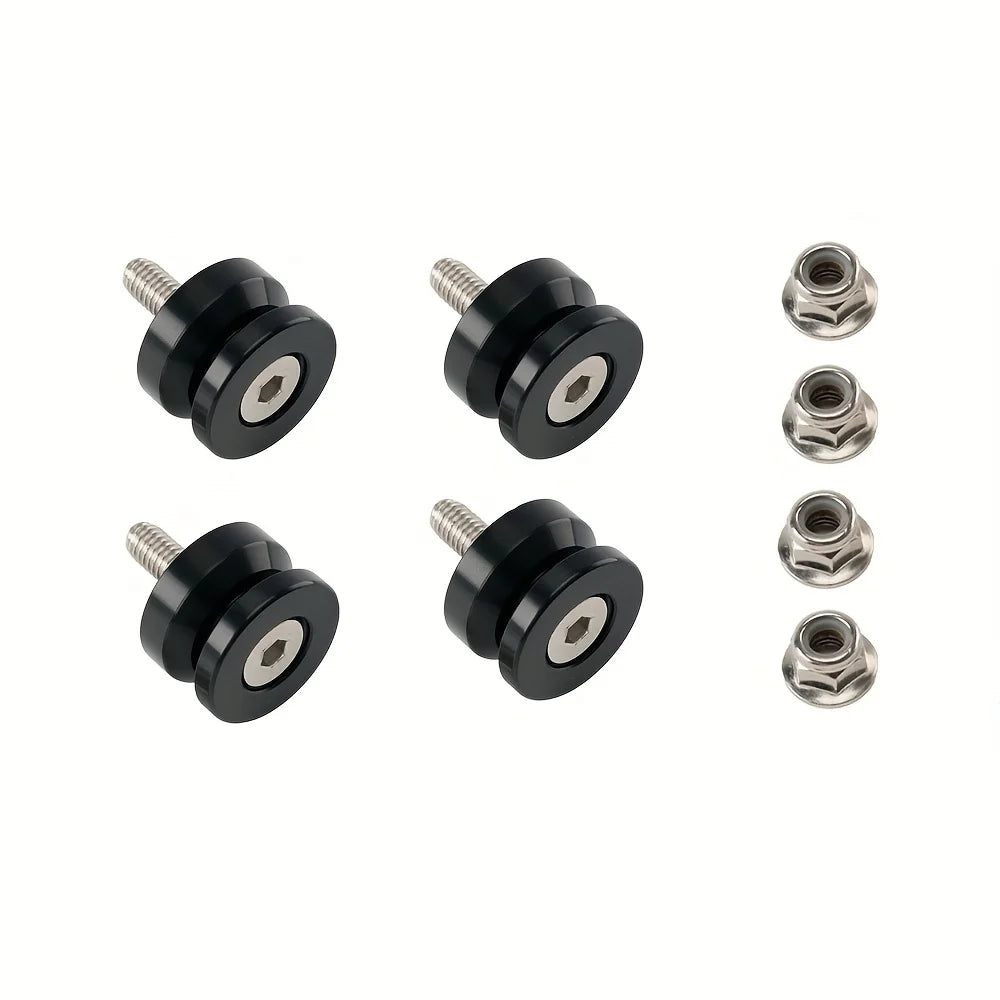 4Pcs Motorcycle Top Rear Luggage Tool Box Case Trunk Bracket Bushing Pad Spacers Buckle Quick Fi - Automotive LED Light