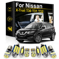 LED Interior Light Kit for Nissan XTrail X Trail T32 T31 T30 2002-2020 - Canbus Dome Map Door Trunk Bulbs | AUTOKITSHOP
