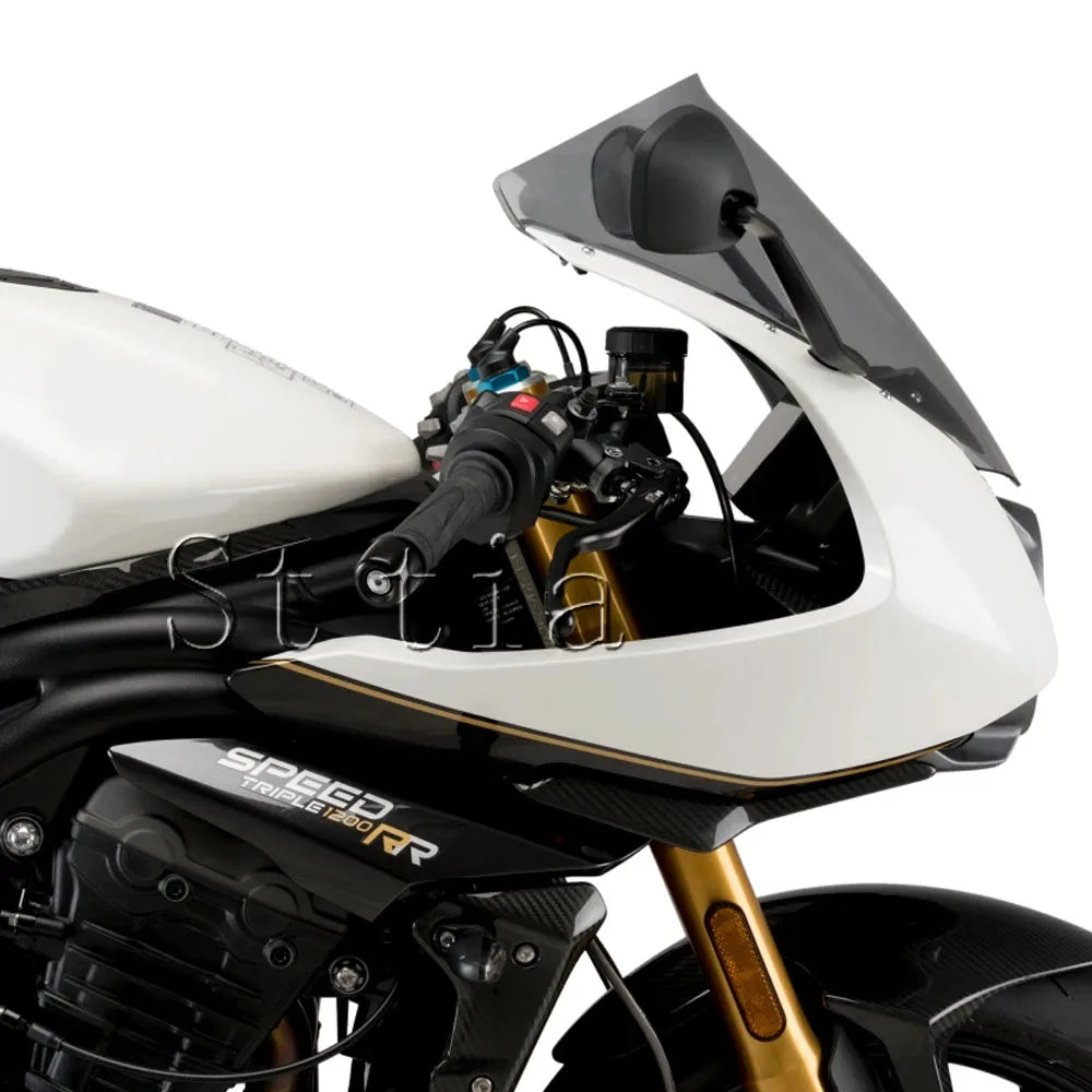 Motorcycle Accessorie Windshield Windscreen Visor Wind Screen Deflector For Triu for 2022-2026 - Automotive LED Light