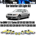 LED Interior Light Kit for BMW 1 3 5 7 Series E87 E81 E82 E88 F20 E46 E90 E91 E92 E93 E39 E60 E61 F10 F11 E38 E65 E66...