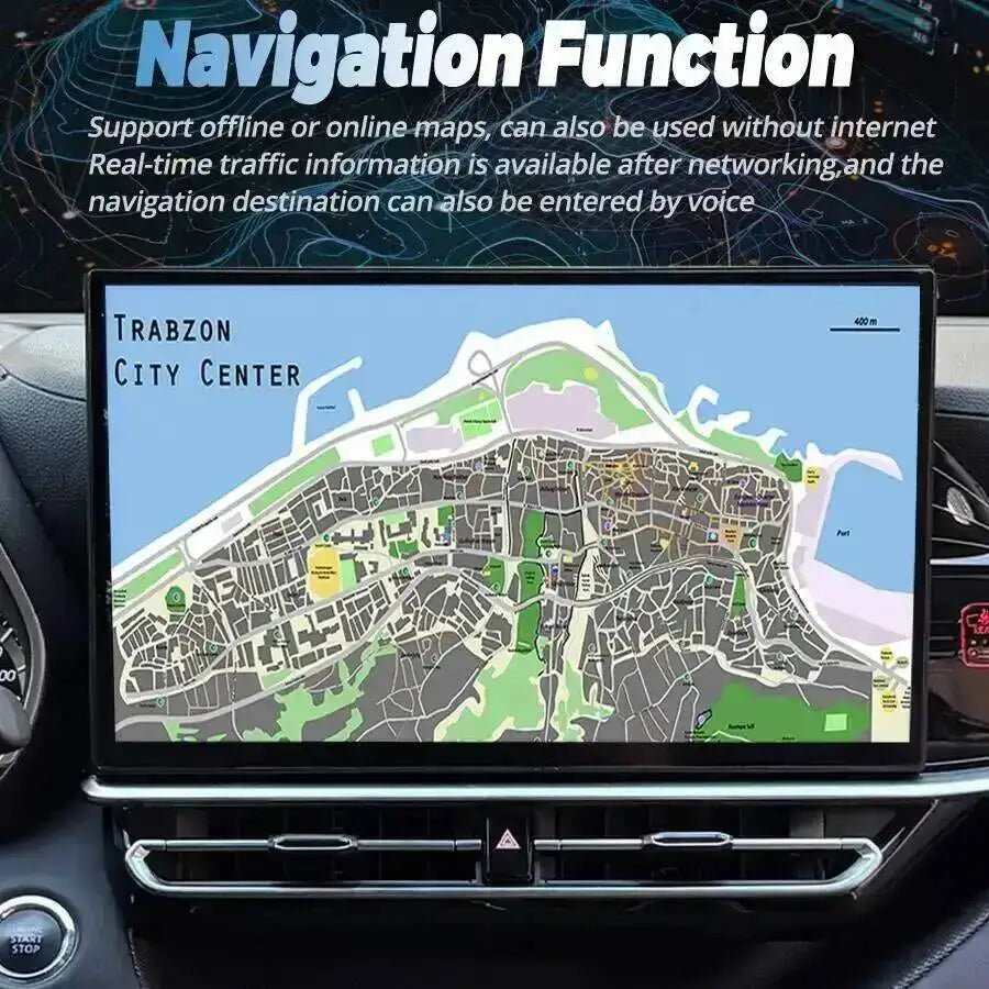 15.6Inch Android Car Radio for TOYOTA Highlander Crown Kluger 2022-2025 CarPlay Auto GPS N | AUTOKITSHOP