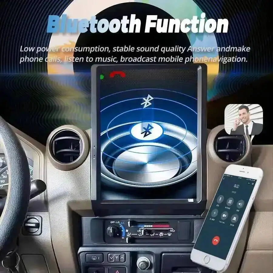 Multimedia Video Player For Toyota Land Cruiser LC70 LC75 LC76 2007-2021 Android Screen St