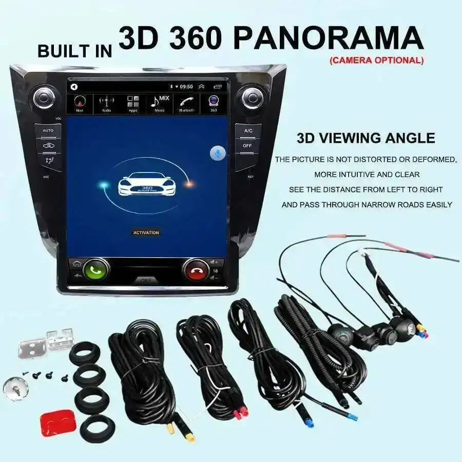 12.1" Screen Multimedia Video Player For Nissan X-Trail T32 QASHQAI 2012 - 2024 Xtrail And | AUTOKITSHOP