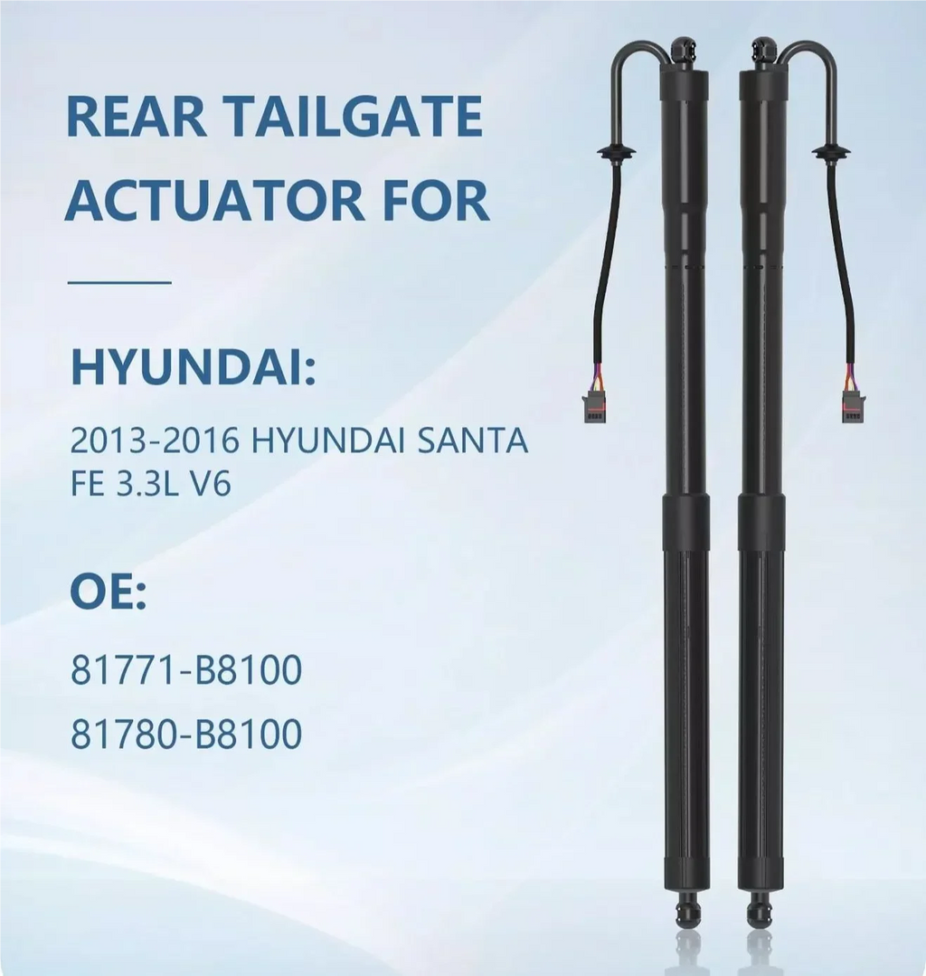 For Hyundai Santa Fe 2013 2014 2015 2016 2017 2018 2019 Rear Electric Tailgate Gas Strut 8 | AUTOKITSHOP