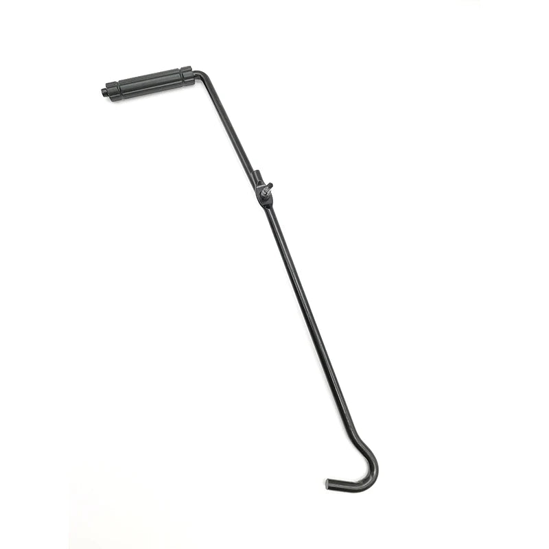 Foldable Car Auto Scissor Jack Crank Lever Iron Handle Lift Rod Bar Garage Tool