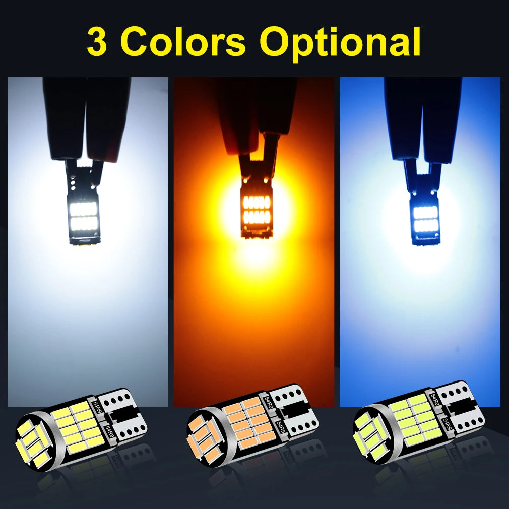 2-Piece LED Interior Light Kit for W5W T10 - Canbus Error-Free Interior Bulbs