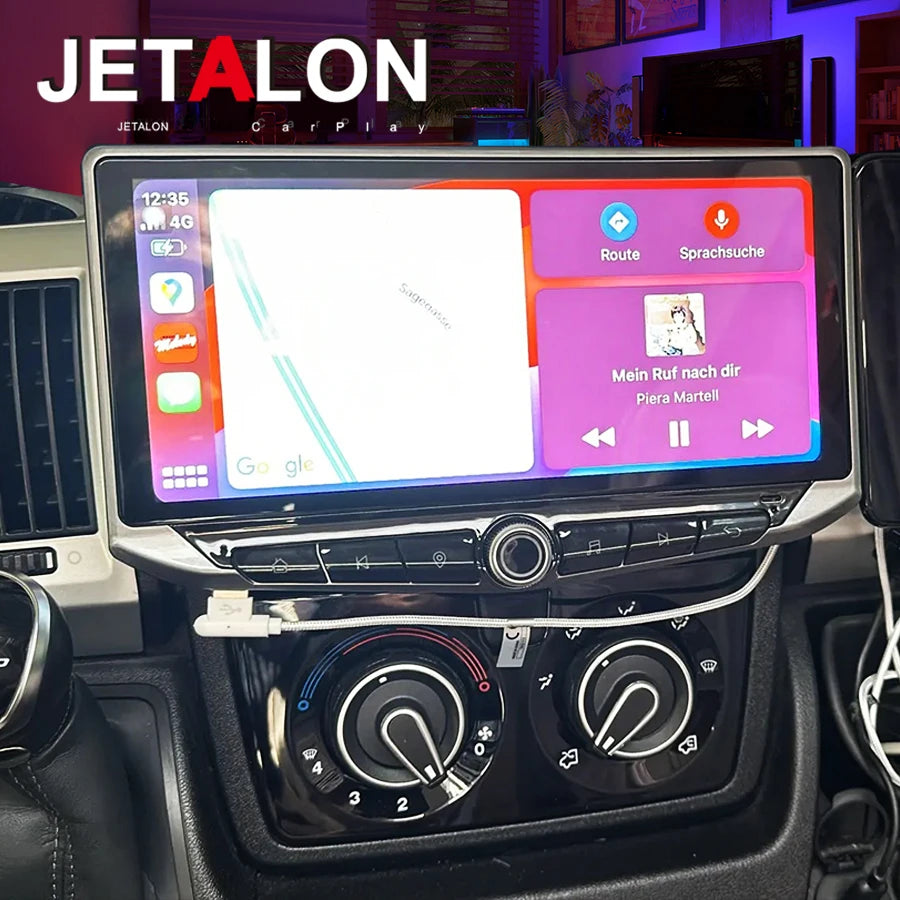 Android 15 Qled Screen 10.88inch CAR Central Multimidia Autoradio For FIAT DUCATO 2016 201