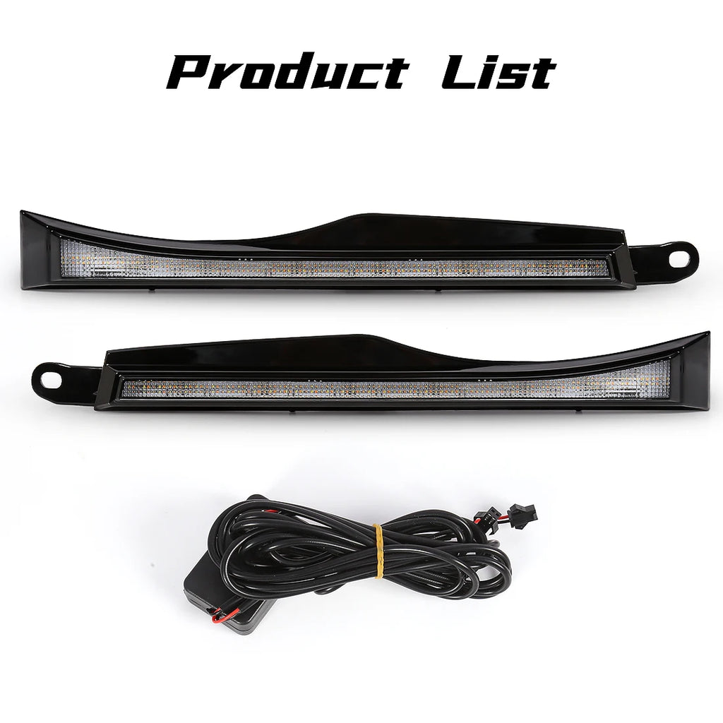 For Toyota Tacoma 2005 2006 2007 2008 2009 2010 2011 Daytime Running Lights LED DRL Turn S | AUTOKITSHOP