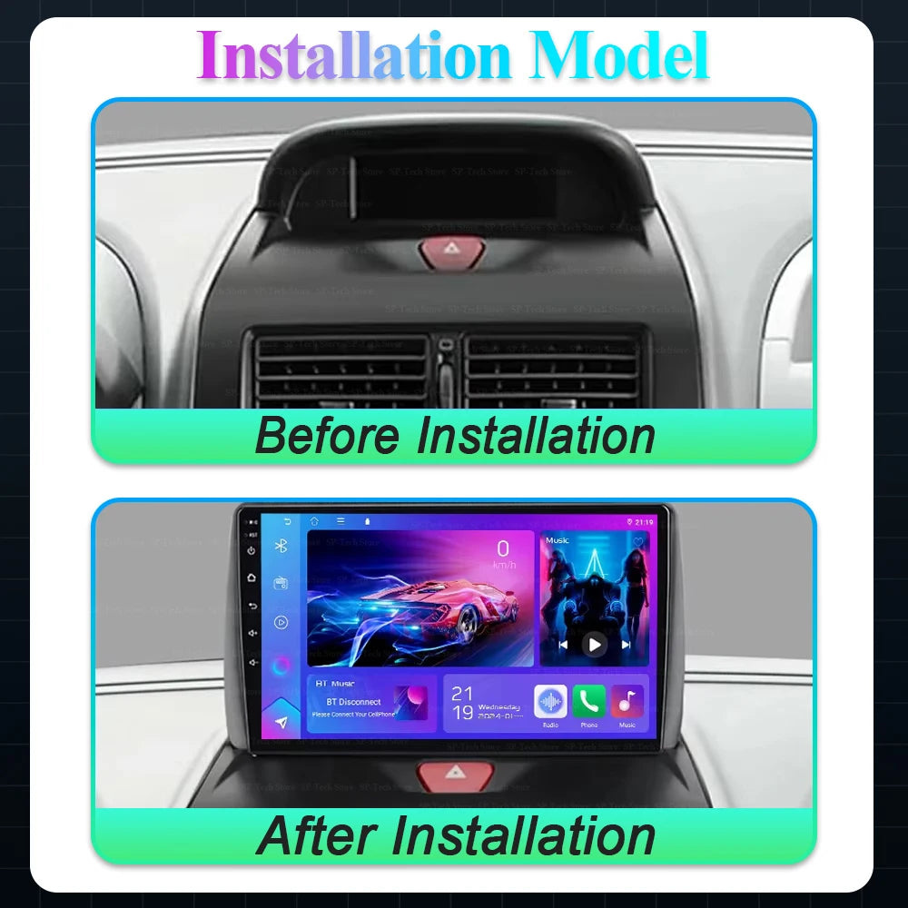 Android 16 For Peugeot Expert 2 For Citroen Jumpy For Fiat Scudo For Toyota Proace 2007-20 | AUTOKITSHOP