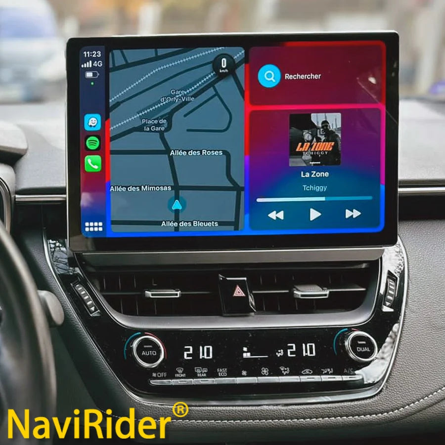 256GB 13.3inch 2K Android 14 Screen For Toyota Corolla 2021 2022 Hybrid GPS Carplay Car Ra