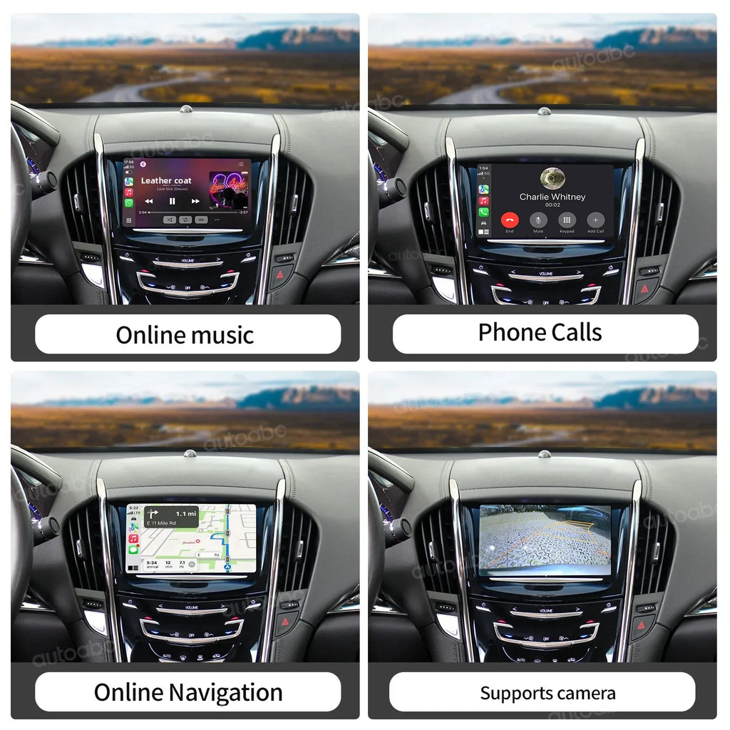 Wireless CarPlay For Cadillac Ats SRX 2 CTS XTS Android Auto Decoder box Navigation Functi | AUTOKITSHOP