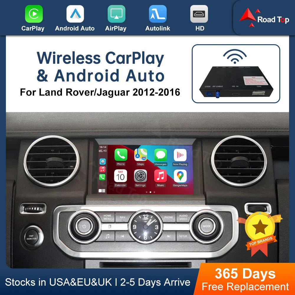 CN Road Top Wireless Carplay For Land Rover/Jaguar/Range Rover/Evoque/Discovery 2012-2016  | AUTOKITSHOP