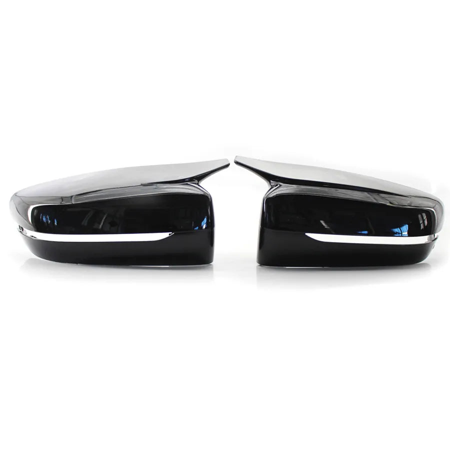 Black Gloss Rear View Side Mirror Covers for BMW G30 G20 18-2020