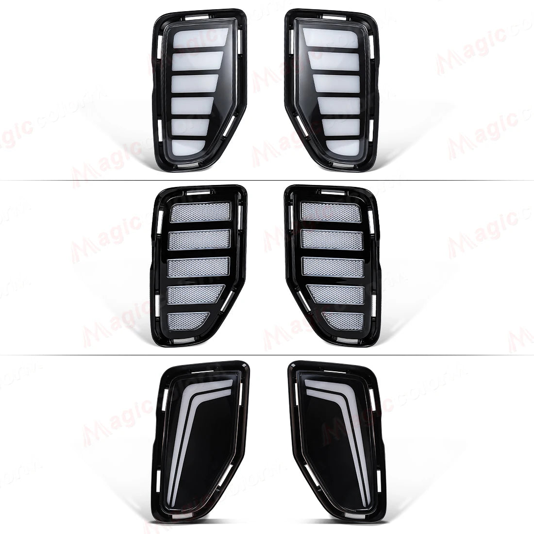 DRL For Toyota Corolla Cross 2024 2025 LED Daytime Running Lights Turn Signal Fog Lamps Fr | AUTOKITSHOP