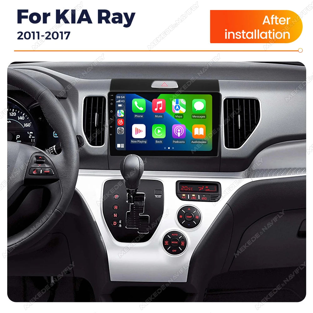 Car Radio Wireless Carplay Android Auto All In One For KIA Ray 2011-2017 2din Multimedia V