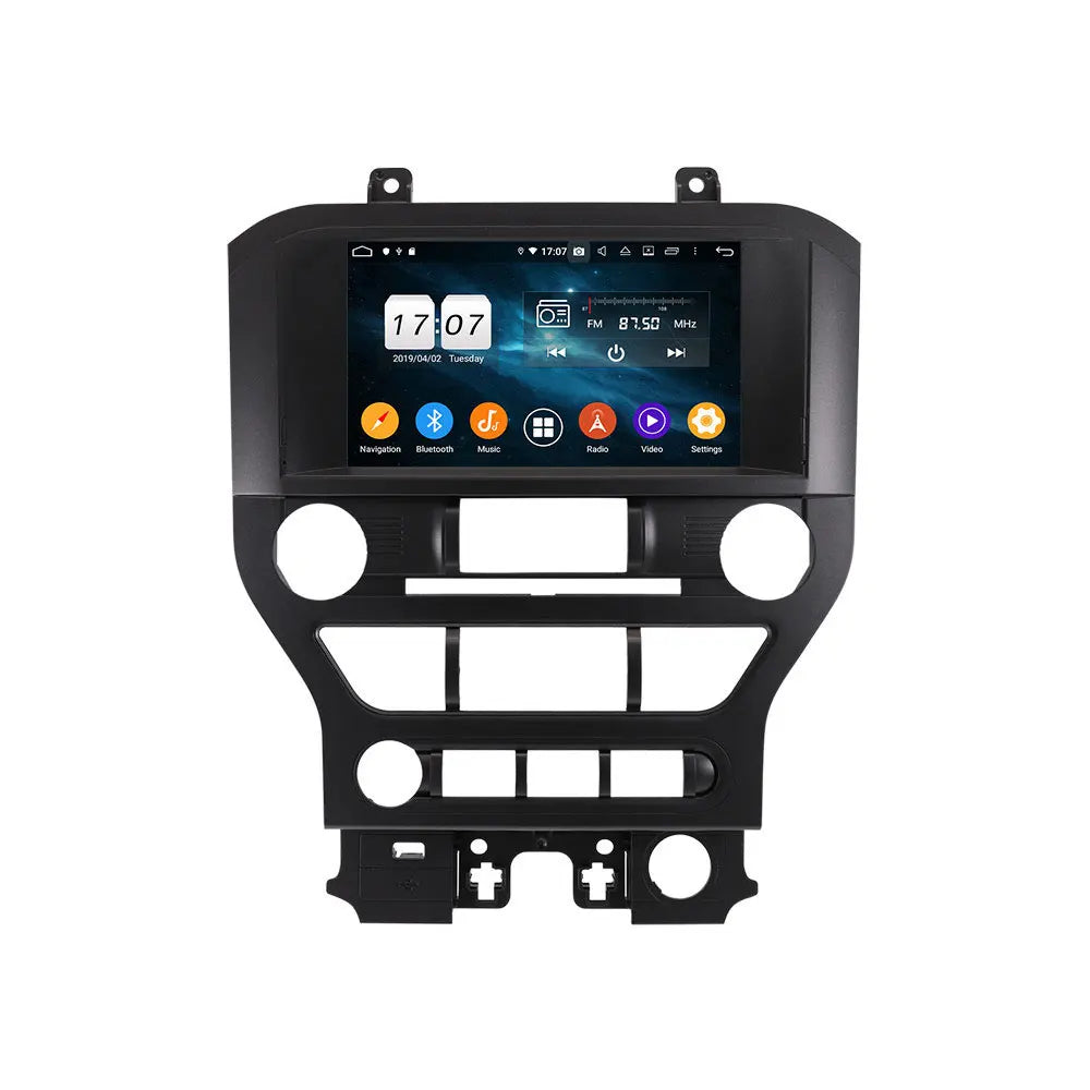 Carplay Android 13 For Ford Mustang GT 2015-2021 Multimedia Player Car GPS Navigation Head