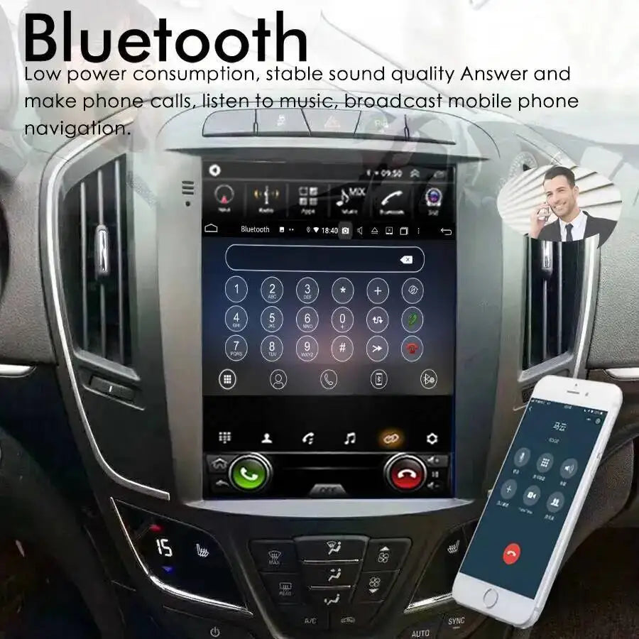 Carplay Navi 4G WiFi Car Multimedia Player GPS DSP 9.7" Android 15 Autoradio Stereo For Op