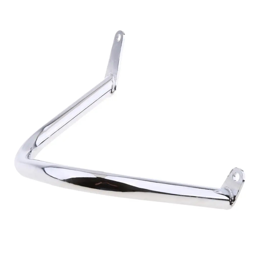 Steel Engine Guard Highway Crash Bar Durable Chrome Motorcycle Protector for Yamaha XVS650 Vstar - Automotive LED Light