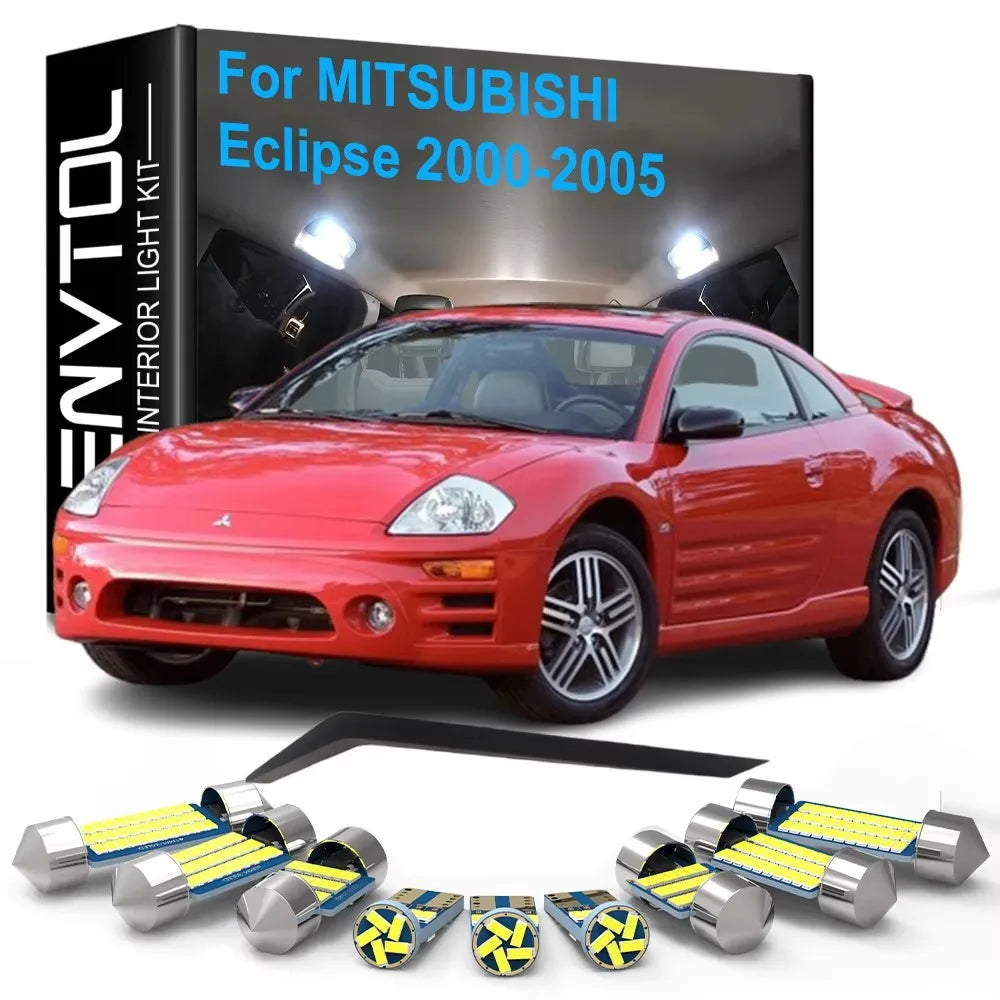 8-Piece LED Interior Light Kit for Mitsubishi Eclipse - Canbus Error-Free Bulbs | AUTOKITSHOP