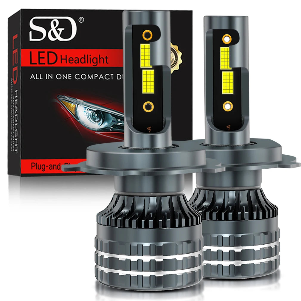 25000LM H7 Led Headlight Canbus H1 H4 H8 H11 HB3 9005 HB4 9006 9012 HIR2 150W Car Light Bu