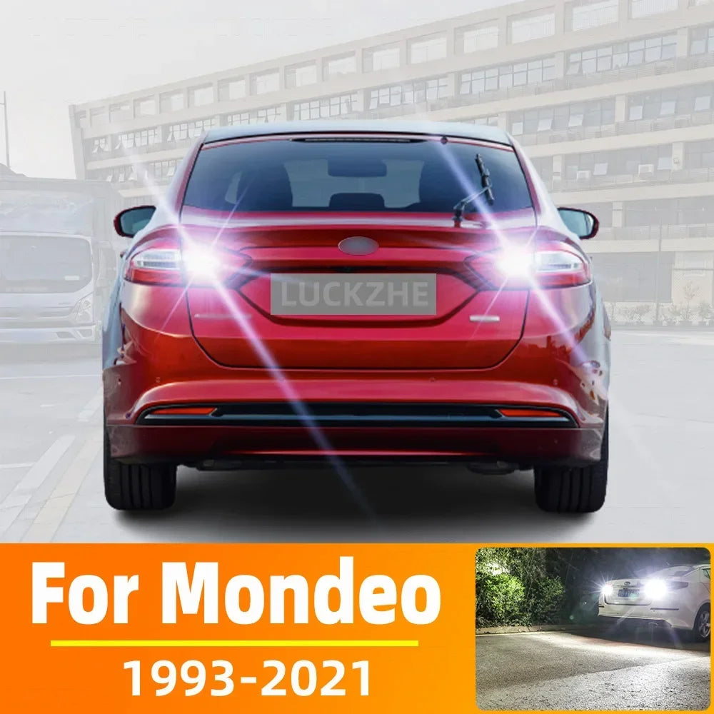 2-Piece LED Interior Light Kit for Ford Mondeo MK1 MK2 MK3 MK4 MK5 1993-2018 - Canbus Dome Map Door Trunk Bulbs | AUT...