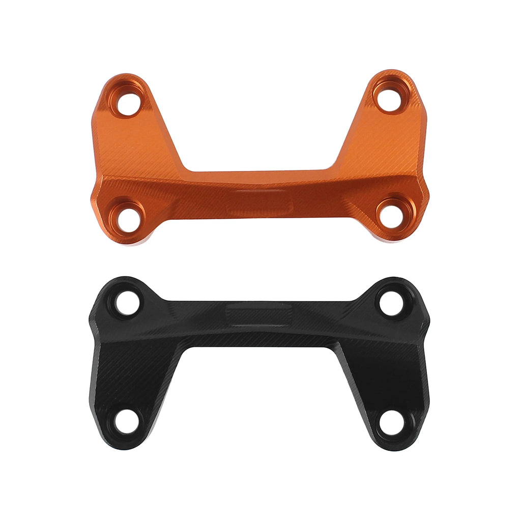 Black/Orange Handlebar Risers Clamp For KTM Duke 125 200 250 390 2006-2015 Universal Motorcycle  - Automotive LED Light