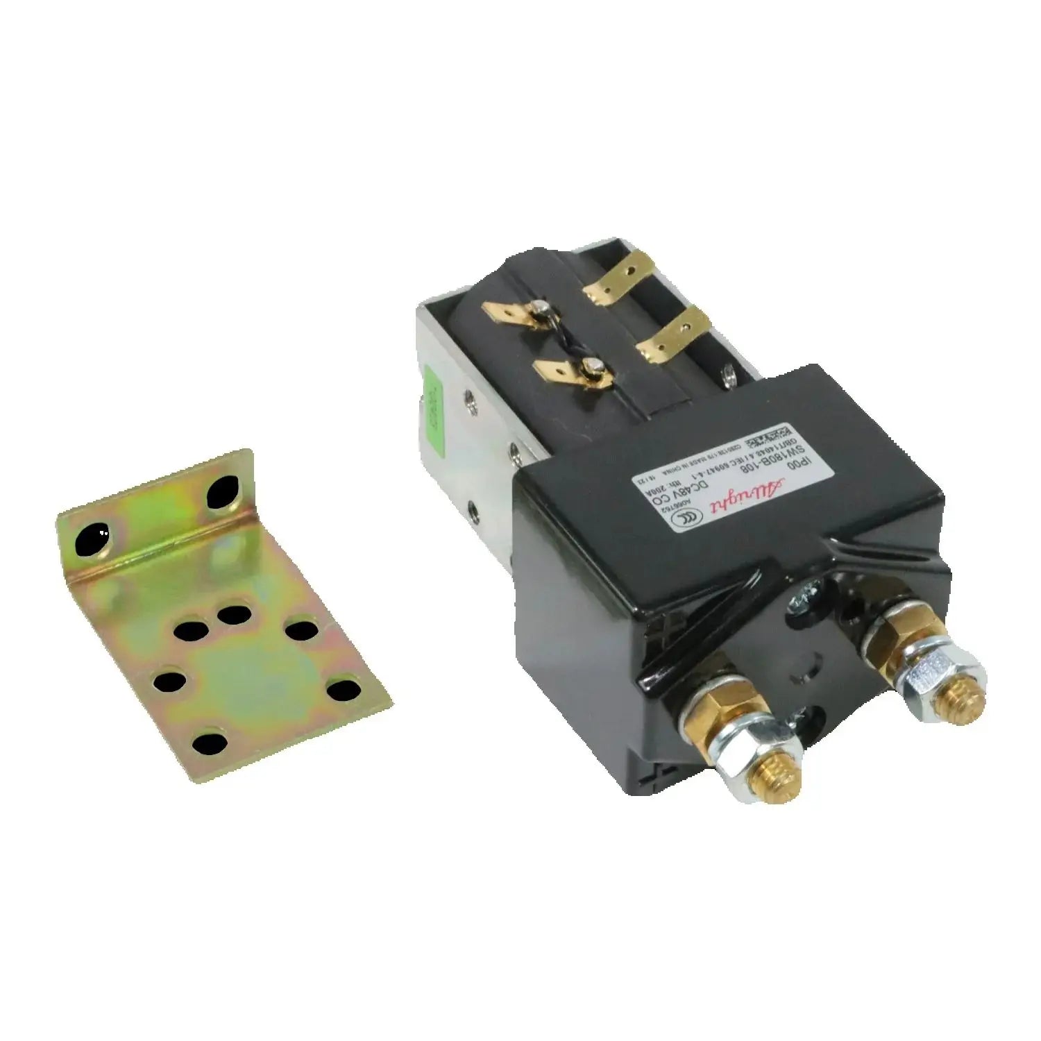 Contactor Solenoid SW180B-108 Heavy Duty 12V 4 Terminals For Automotive Winch Applications