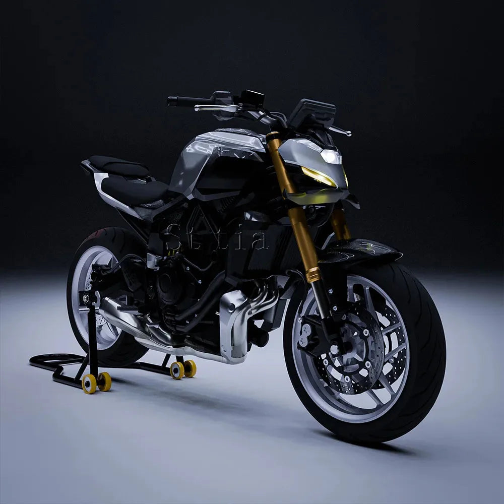 2025 For Yamaha MT 07 MT-07 MT07 2026 Motorcycle Accessories Aluminum Frontal Spoilers Aerodynam - Automotive LED Light