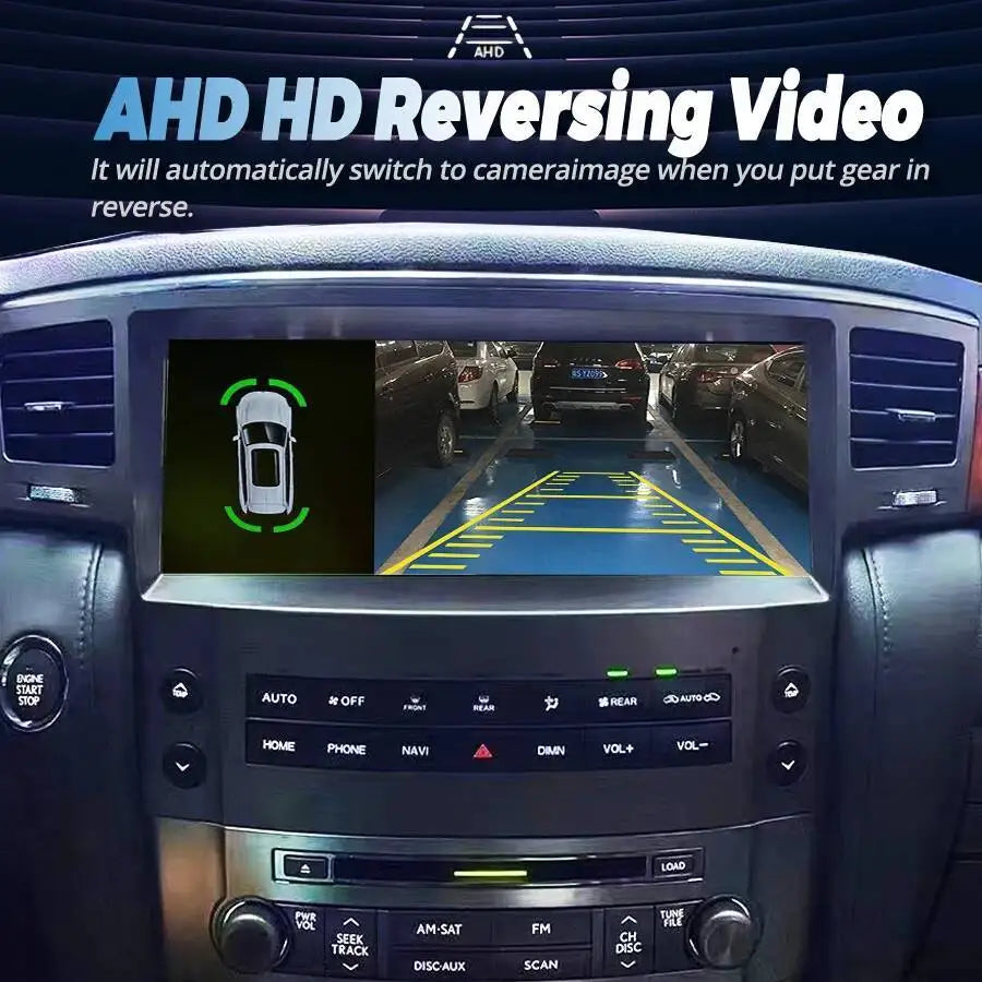 Radio Stereo Car Carplay For Lexus LX570 2007-2015 GPS Navirider Android 13 navi 8inch BT