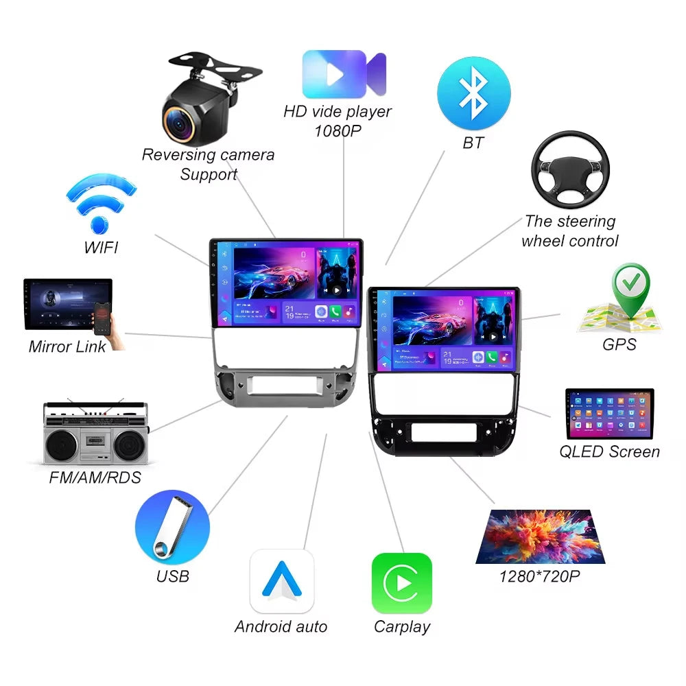 Android 16 For Peugeot 406 1995-2005 Multimedia Stereo Head Unit Radio Video Player Gps Na | AUTOKITSHOP