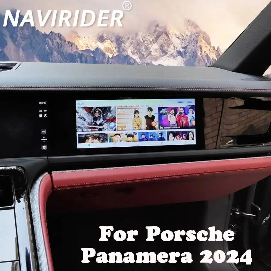 10.9inch For Porsche Panamera 2024 Radio Upgrade Car Copilot Qualcomm BT GPS Navigation Au | AUTOKITSHOP