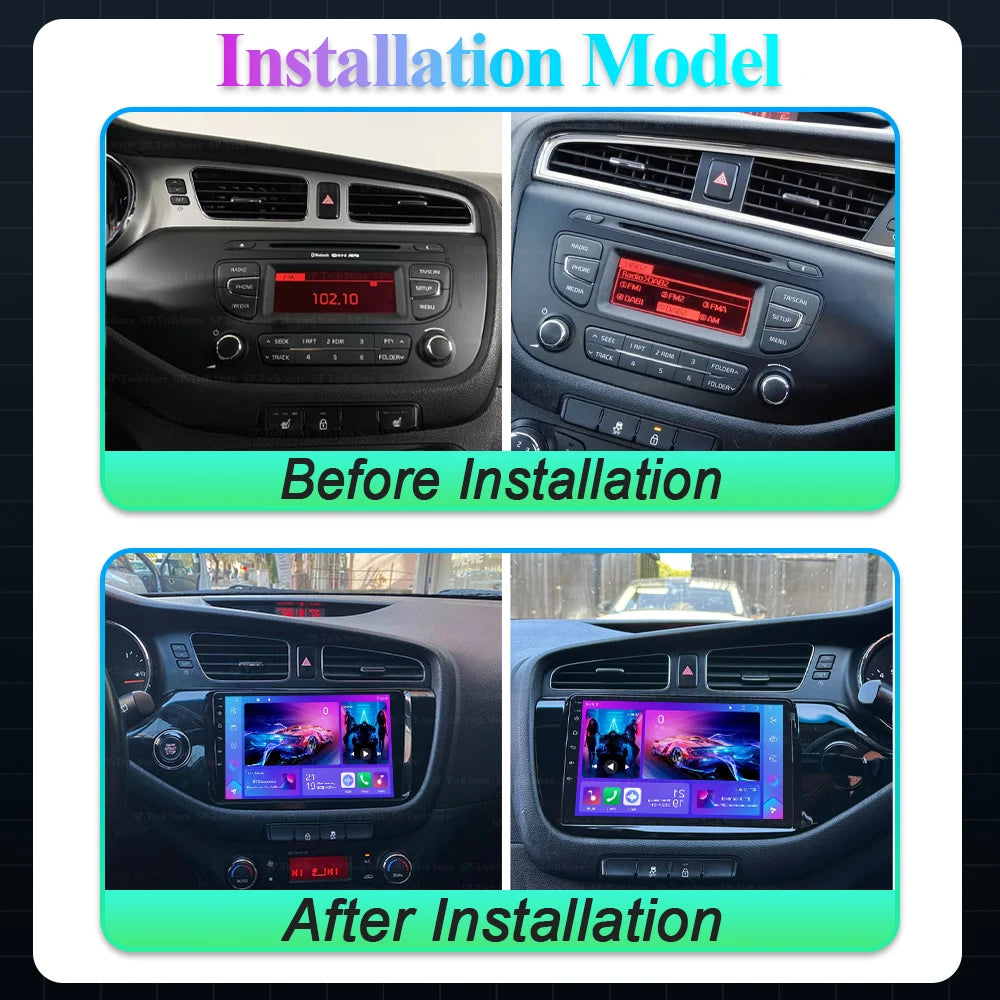 Car Radio Android 16 For Kia Ceed 2 Jd 2012 2013 2014 2015 2016 2017 2018 Multimedia Video | AUTOKITSHOP
