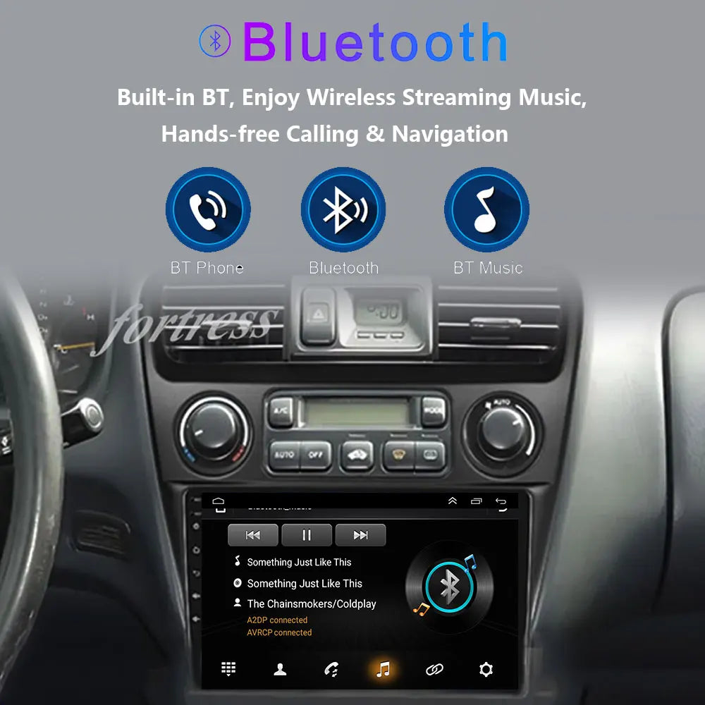 Android 16 Carplay Auto WIFI+4G Car Radio Multimedia Player For Honda Accord 6 1998 - 2003