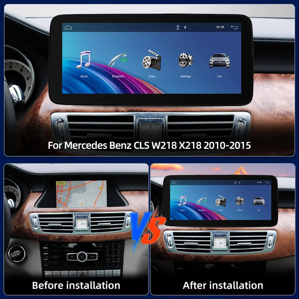 LED Interior Light Kit for Mercedes W218 X218 NTG4 - Canbus Error-Free Interior Bulbs