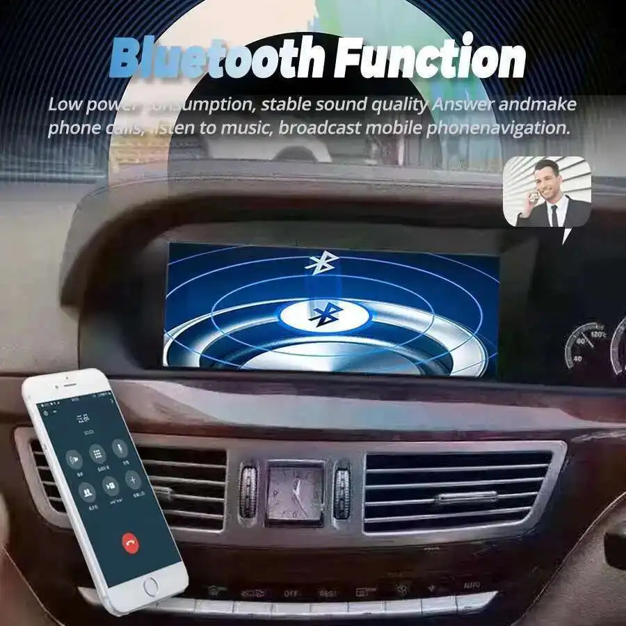 For Mercedes-Benz Class S W221 S350 S300 CL W216 2013 Android 13 GPS Navigation Multimedia