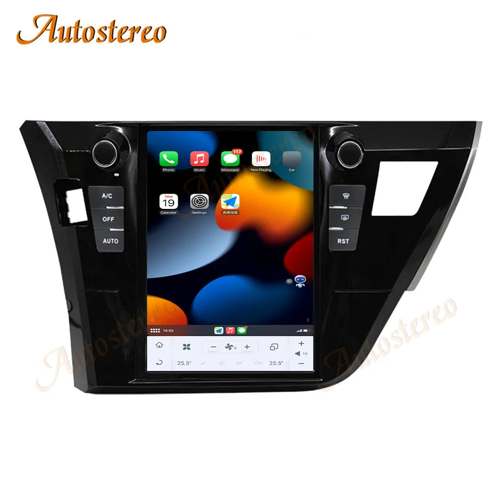 Carplay Auto Stereo For Toyota Corolla 2014-2016 Tesla Screen Android 13 Car GPS Navigatio