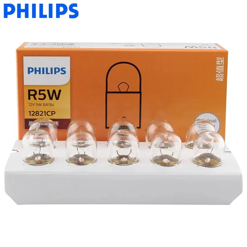 Philips R5W 12V 5W BA15s Standard Original Car Turn Signal Light Position Light Parking La